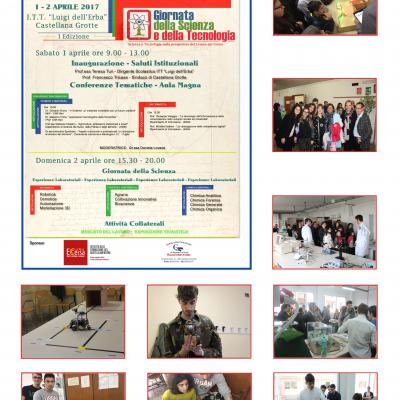 Manifesto Giornata Della Scienza I Ediz 70x100 Finale